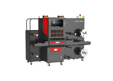 全自動卷料刻字膜激光模切機
